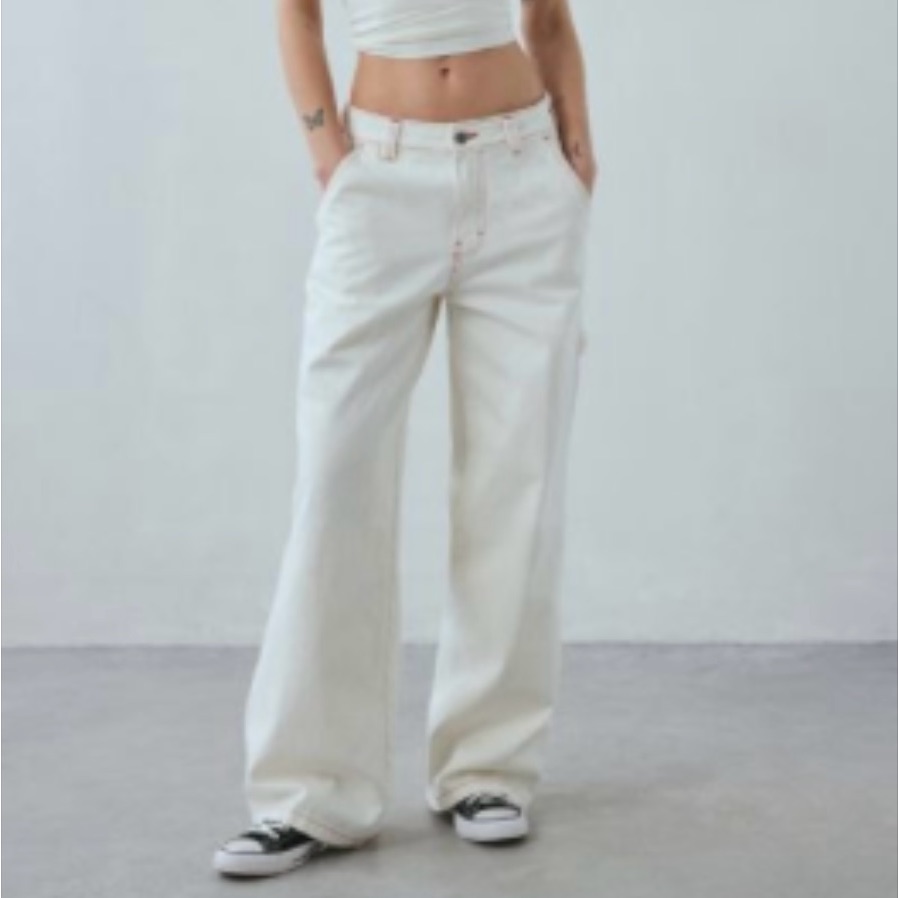 Dickies Women Loose Denim Carpenter Pants